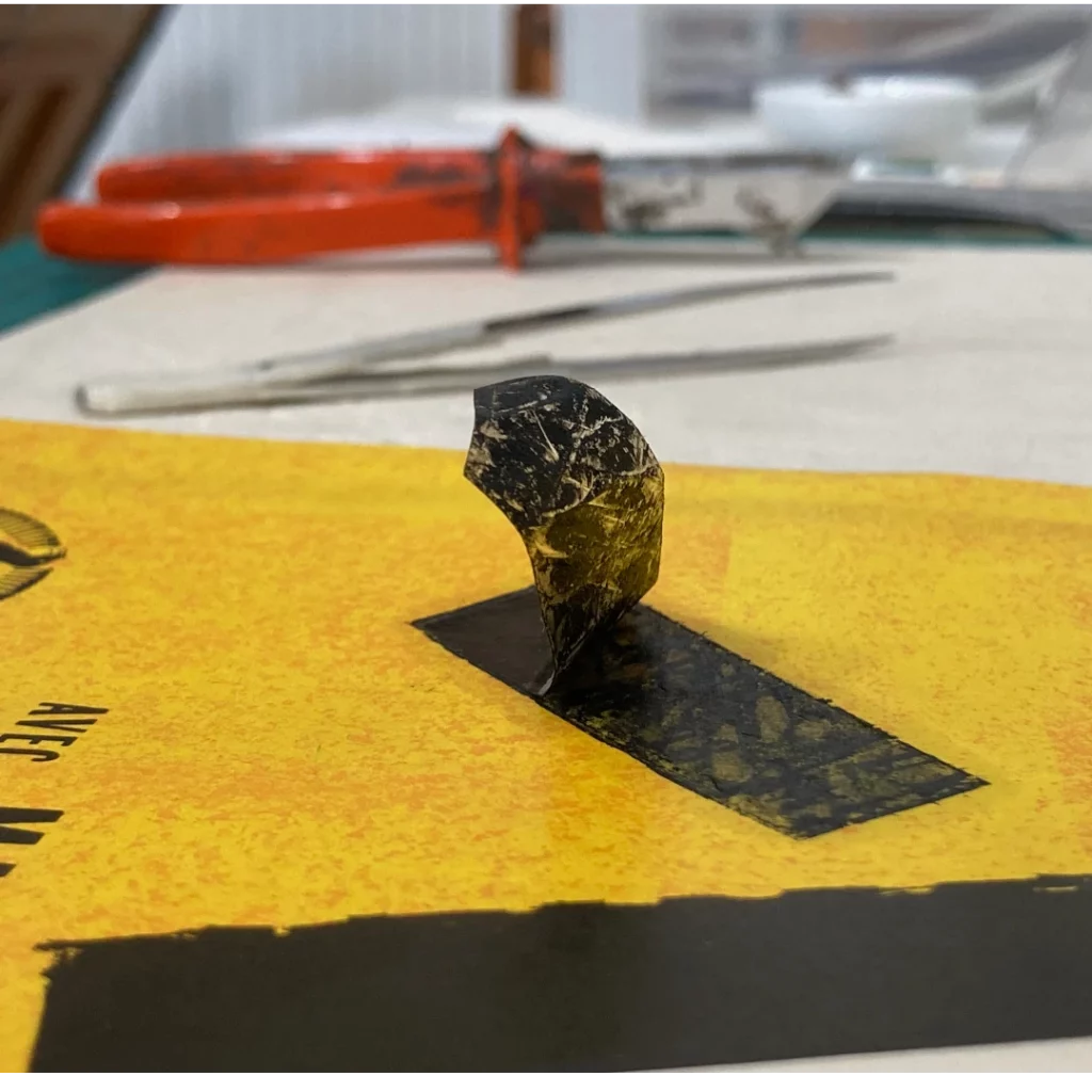 affiche decollage adhesif - Atelier ANNEL
